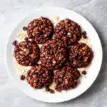 after-school no-bake chocolate oat cookies - featured image