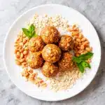 after-school peanut butter banana energy bites - featured image