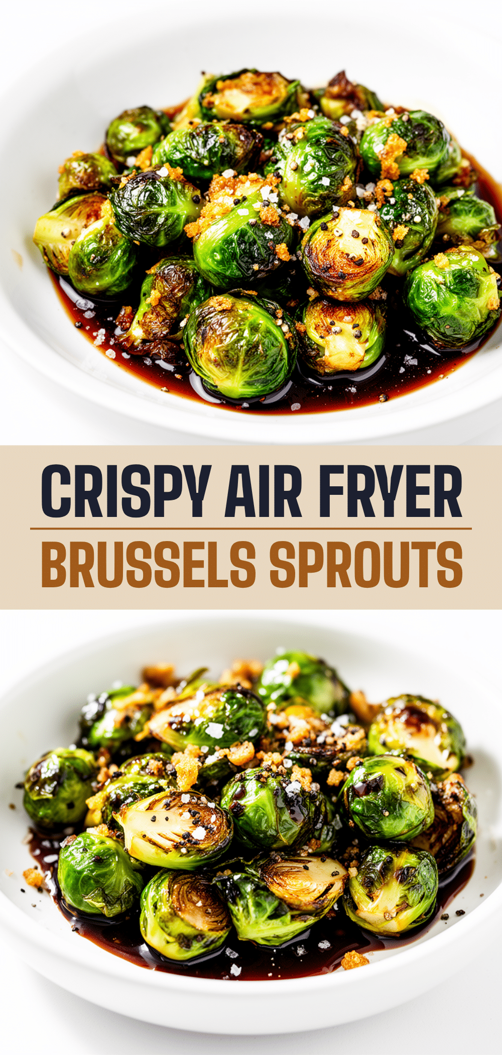 Air Fryer Crispy Brussels Sprouts Recipe with Balsamic Glaze for Busy Weeknights 5 Air Fryer Crispy Brussels Sprouts recipe