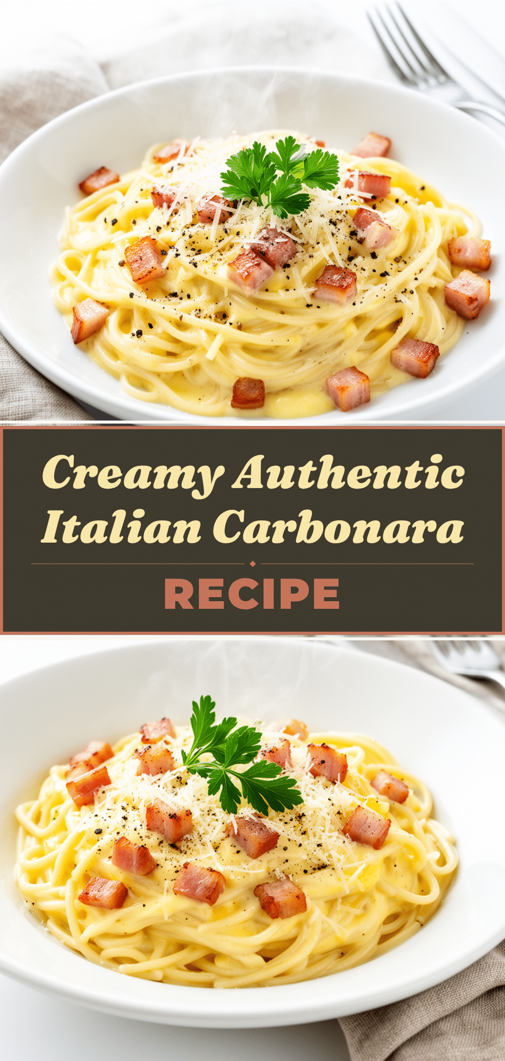 Authentic Italian Carbonara Recipe Easy 5 Ingredient Dinner You’ll Make on Repeat 5 authentic Italian carbonara recipe