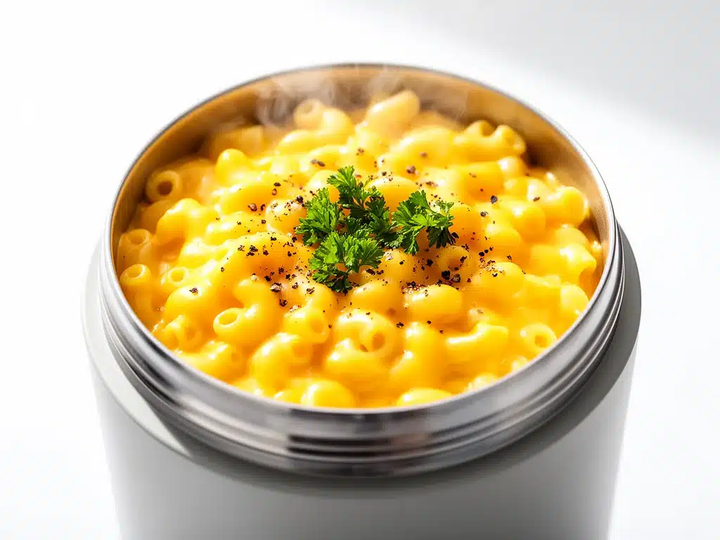 Back-to-School Thermos Mac and Cheese - featured image