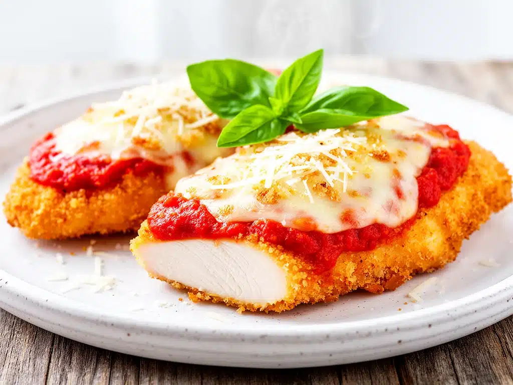 baked chicken Parmesan - featured image