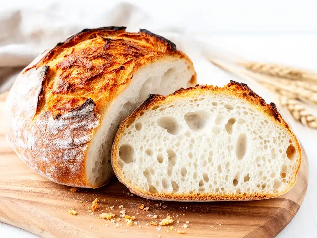 beginner-friendly homemade sourdough bread - featured image
