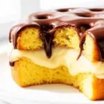 Boston Cream Poke Cake - featured image