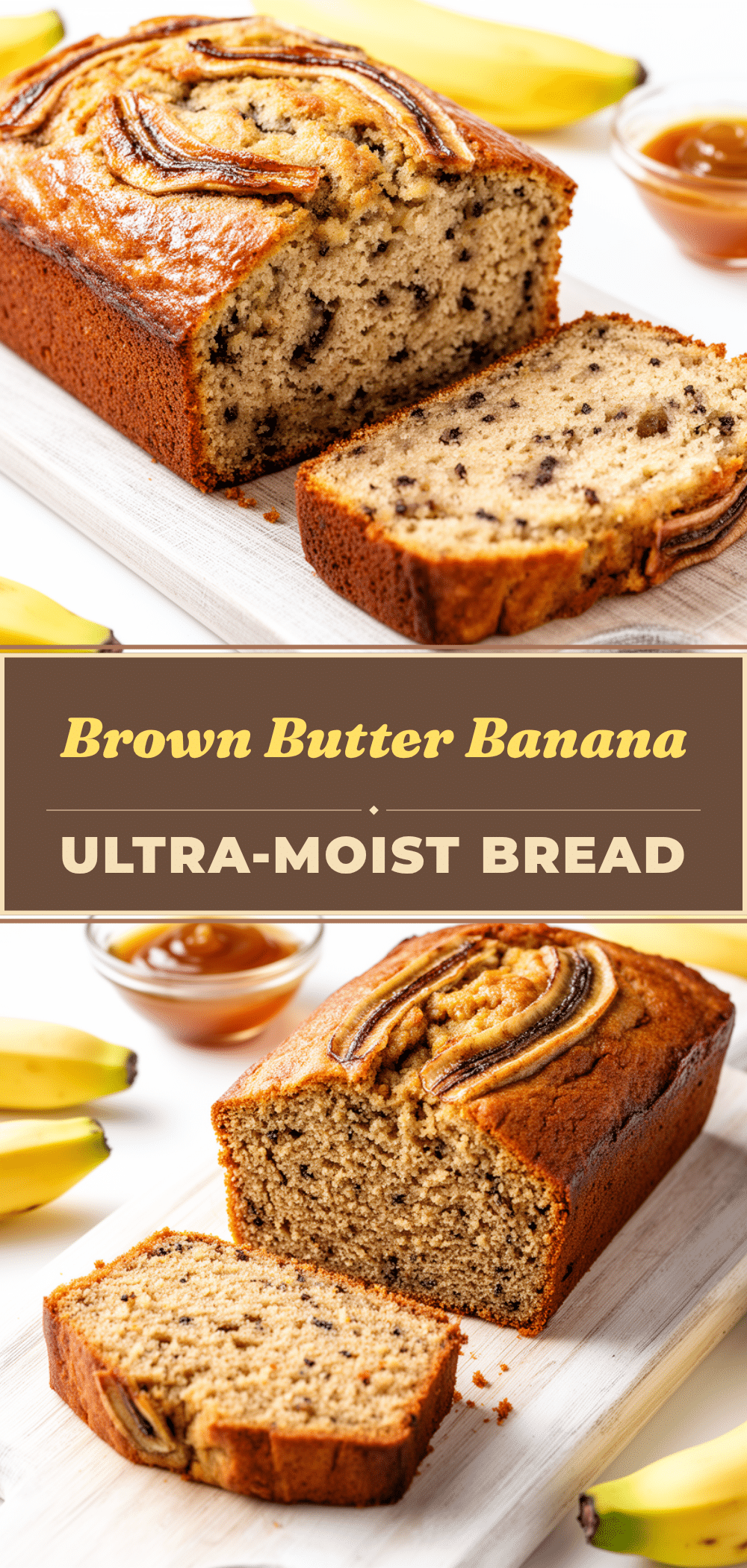 Brown Butter Banana Bread Recipe Easy 5-Ingredient Family Favorite 5 brown butter banana bread recipe recipe