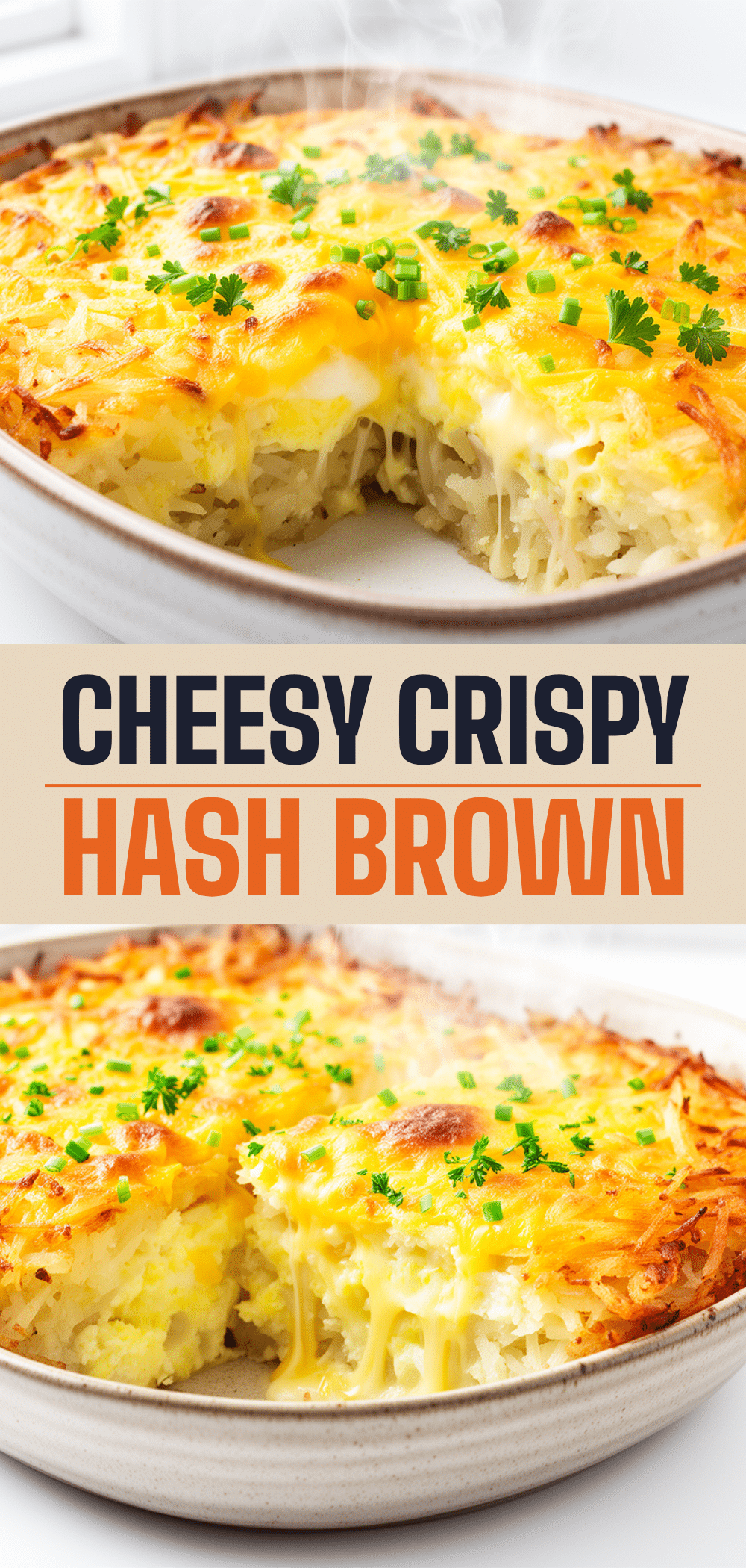 Cheesy Crispy Hash Brown Breakfast Casserole Easy Weeknight Recipe 5 cheesy crispy hash brown breakfast casserole recipe