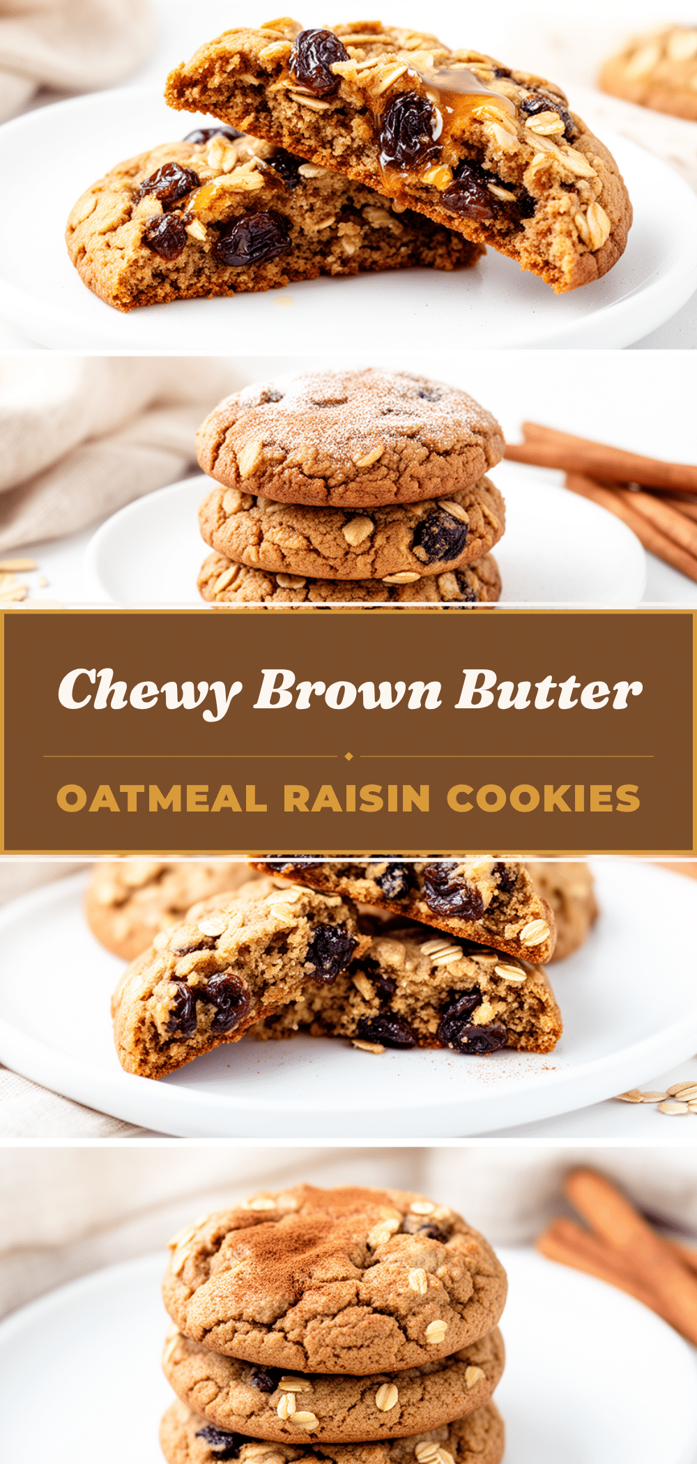 Chewy Oatmeal Raisin Cookies with Brown Butter Easy Recipe to Make on Repeat 5 chewy oatmeal raisin cookies recipe