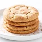 chewy snickerdoodle cookies - featured image