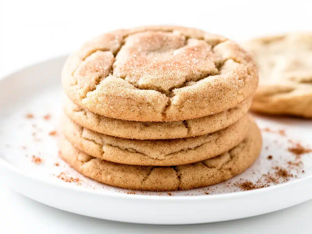 Chewy Snickerdoodle Cookies Recipe with Perfect Cinnamon Sugar Crust 4 chewy snickerdoodle cookies preparation steps