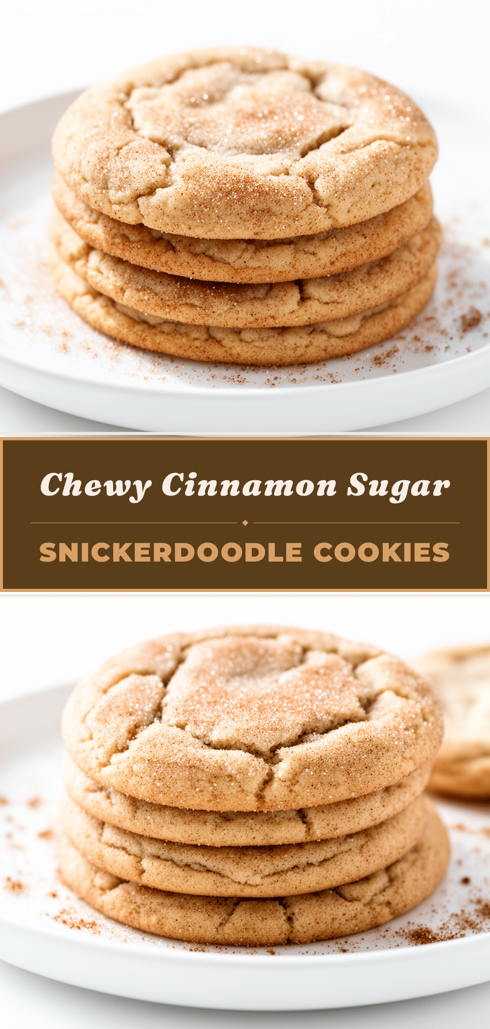 Chewy Snickerdoodle Cookies Recipe with Perfect Cinnamon Sugar Crust 5 chewy snickerdoodle cookies recipe