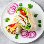 chicken ranch wraps - featured image