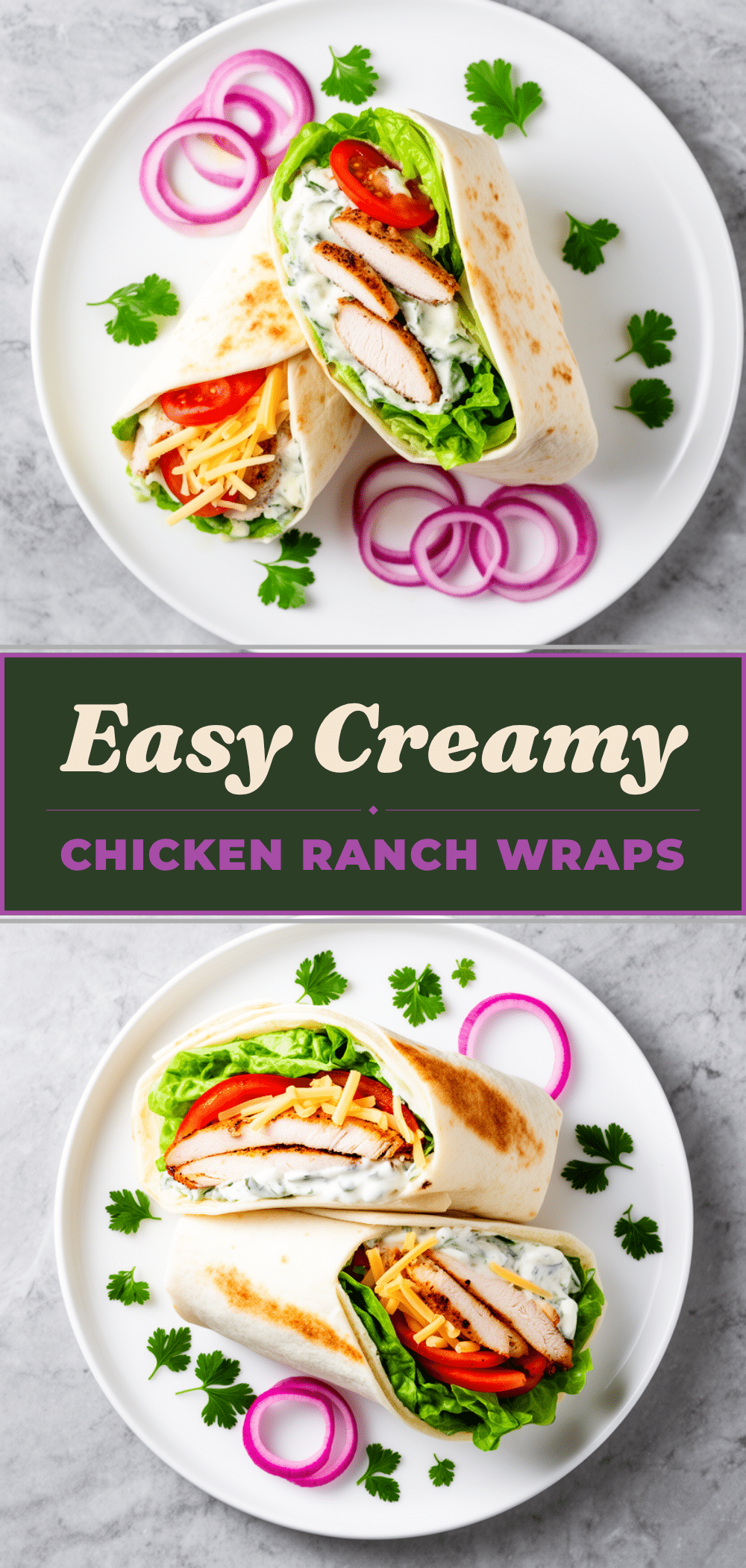 Back-to-School Lunchbox Chicken Ranch Wraps Easy Recipe with Simple Ingredients 5 chicken ranch wraps recipe
