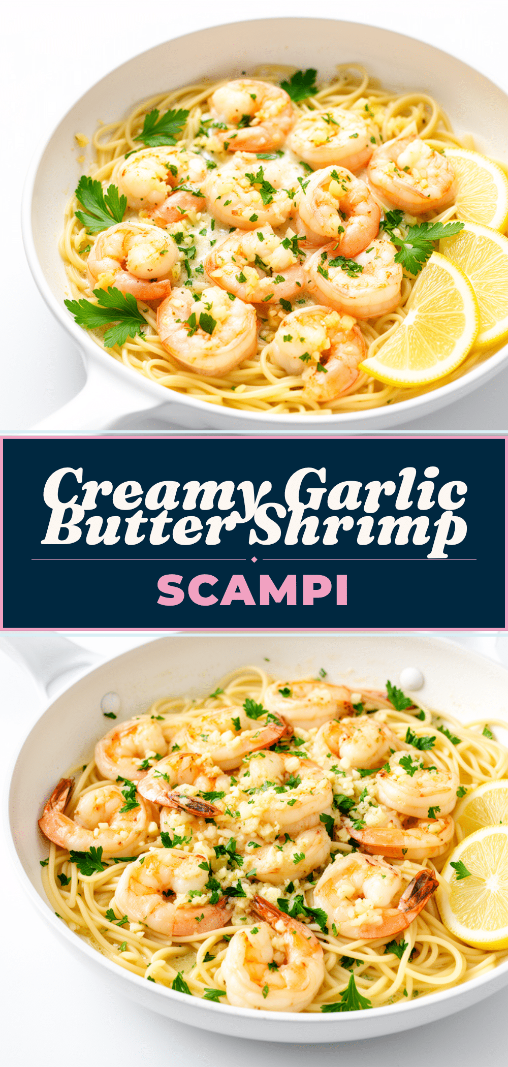 Creamy Garlic Butter Shrimp Scampi Recipe Easy Weeknight Dinner Idea 5 creamy garlic butter shrimp scampi recipe