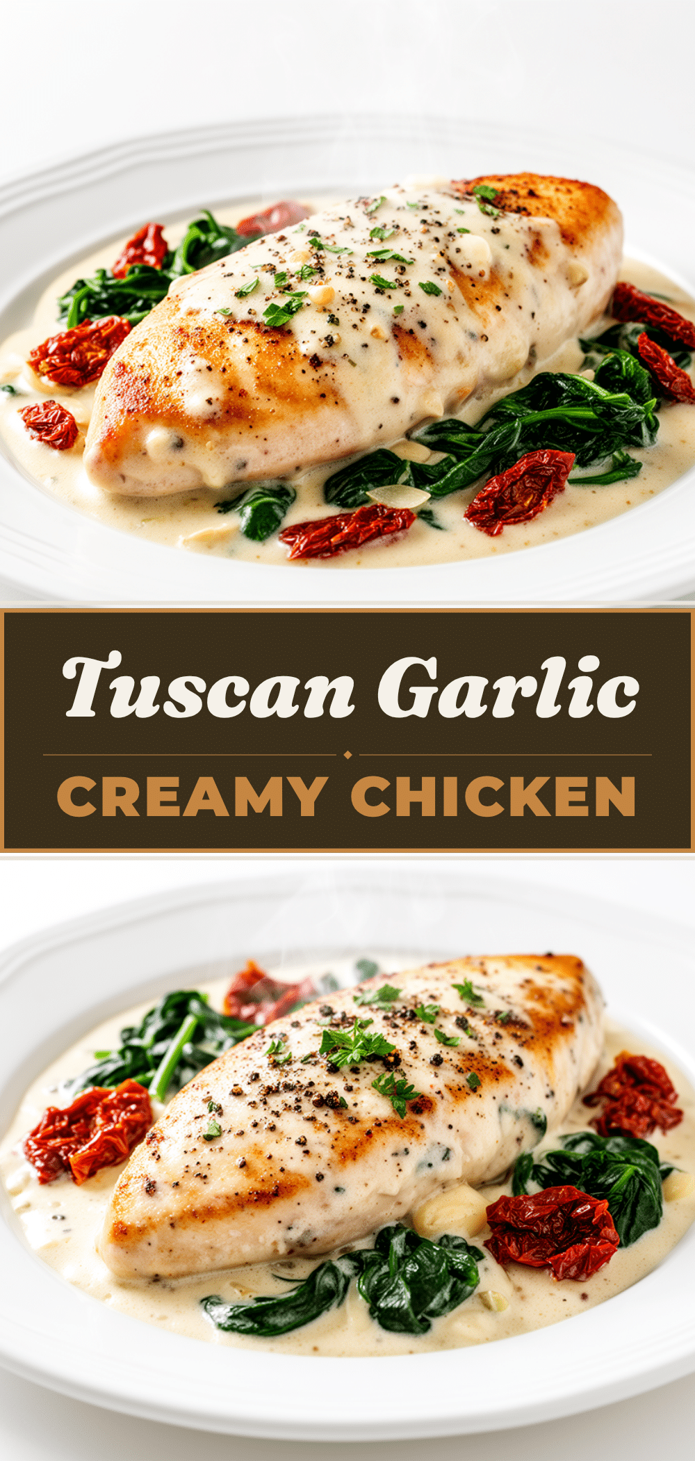 Creamy Tuscan Garlic Chicken Recipe Easy One-Pan Weeknight Dinner 5 creamy tuscan garlic chicken recipe