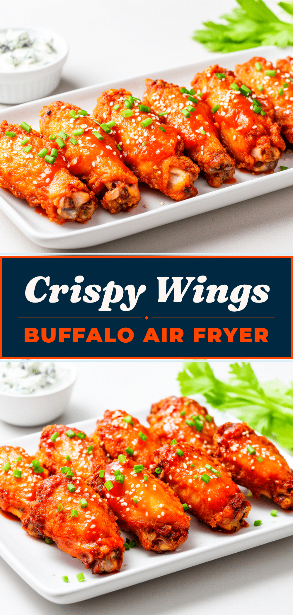 Crispy Air Fryer Chicken Wings with Buffalo Sauce Easy Recipe Everyone Loves 5 crispy air fryer chicken wings recipe
