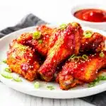 crispy korean fried chicken - featured image