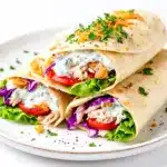 Crunchy Ranch Chicken Wraps - featured image