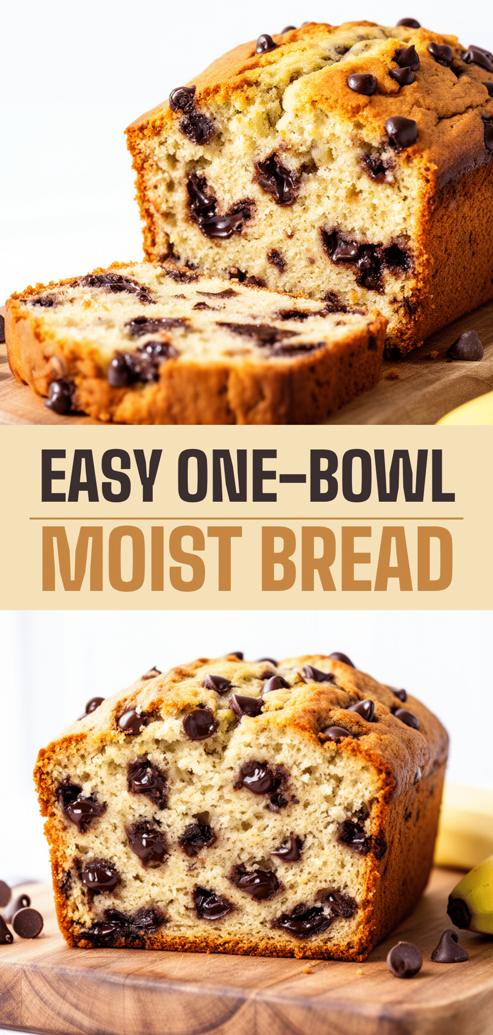 Easy One-Bowl Banana Bread with Chocolate Chips Recipe for Busy Weeknights 5 easy one-bowl banana bread recipe