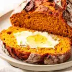 fall pumpkin sourdough bread - featured image