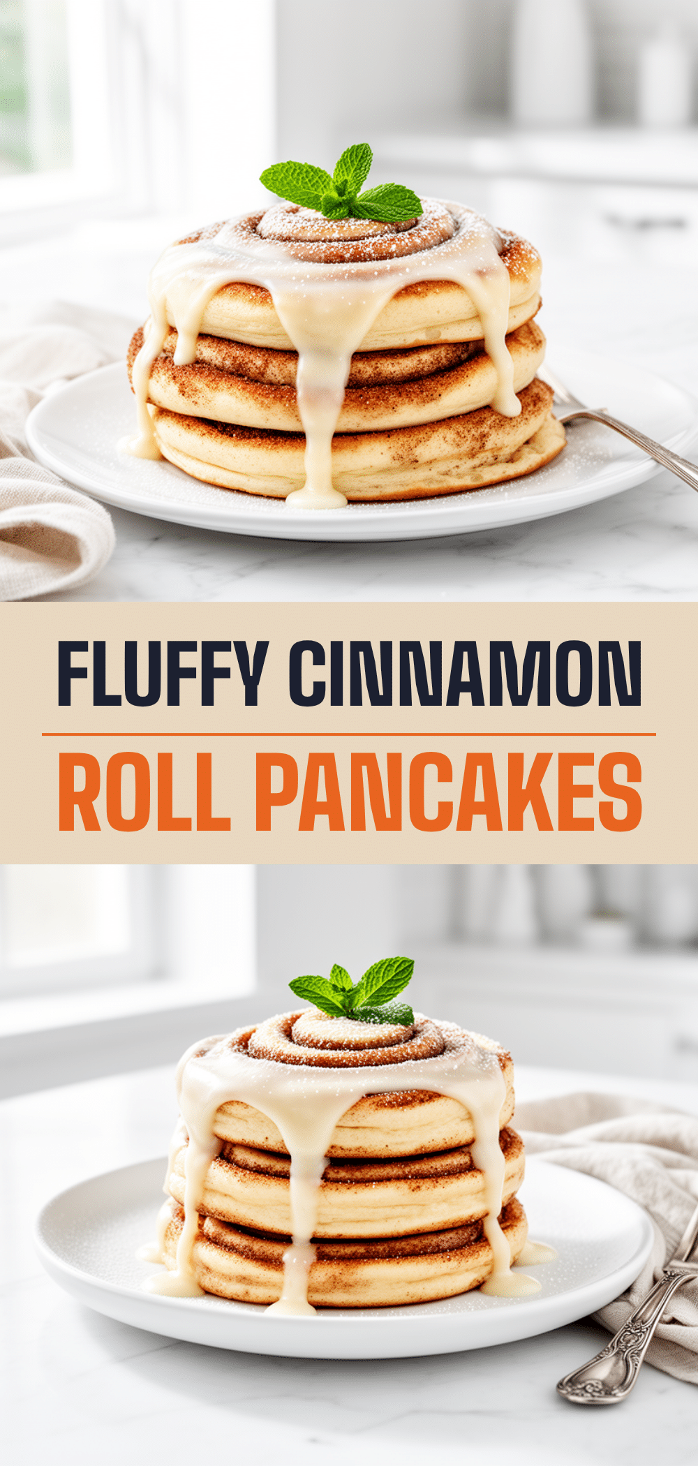 Fluffy Cinnamon Roll Pancakes Recipe Easy Cream Cheese Glaze for Weeknights 5 fluffy cinnamon roll pancakes recipe