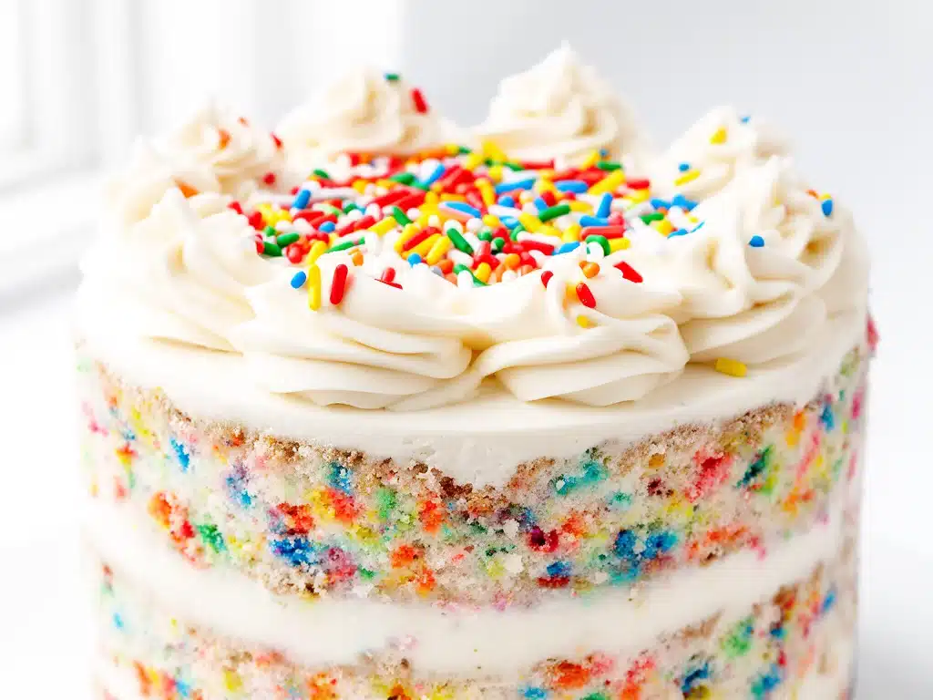 Funfetti birthday cake recipe - featured image