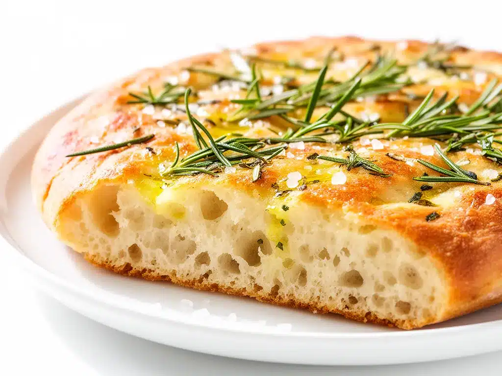 Garlic Herb Focaccia Recipe Easy Crispy Edges for Busy Weeknights 4 garlic herb focaccia preparation steps