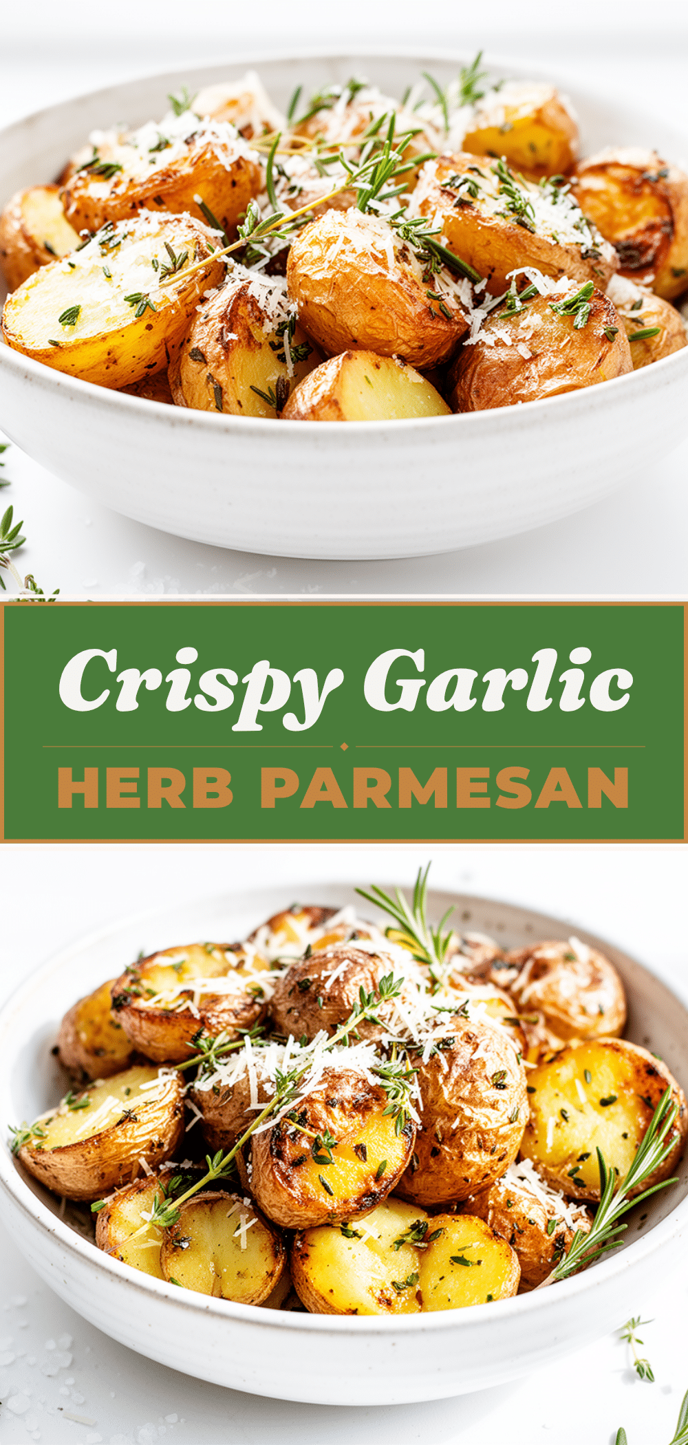 Garlic Herb Roasted Potatoes Recipe Easy 30-Minute Weeknight Dinner 5 garlic herb roasted potatoes recipe