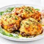 Garlic Parmesan Chicken Thighs - featured image