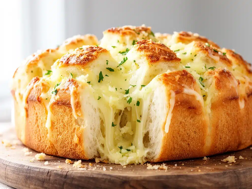 Garlic Parmesan Pull-Apart Bread - featured image