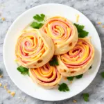 ham and cheese pinwheel roll-ups - featured image