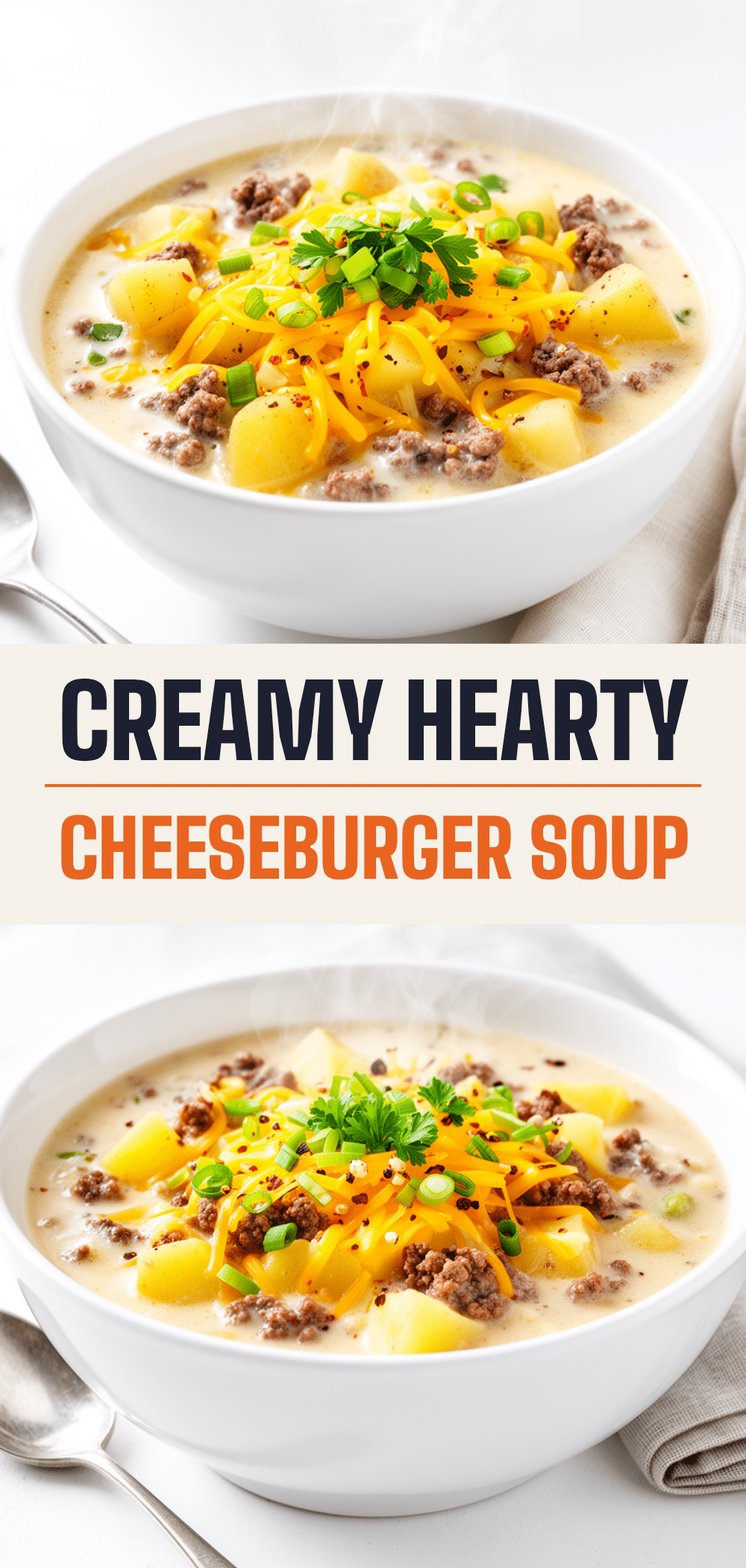 Hearty Cheeseburger Potato Soup Recipe Easy Cozy Dinner for Cold Nights 5 hearty cheeseburger potato soup recipe