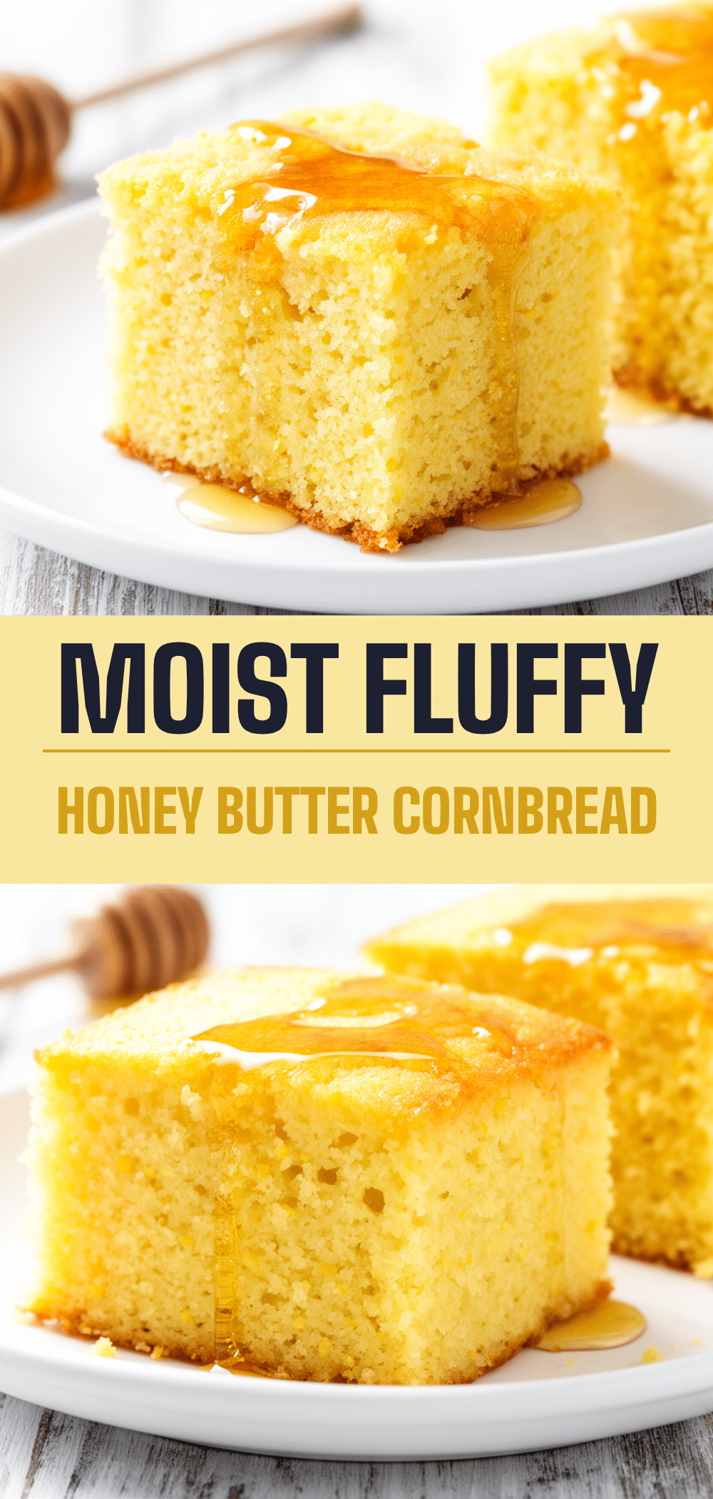Honey Butter Cornbread Recipe Easy Homemade Cornbread with Simple Ingredients Your Family Will Love 5 honey butter cornbread recipe