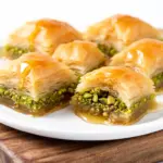 honey pistachio baklava - featured image