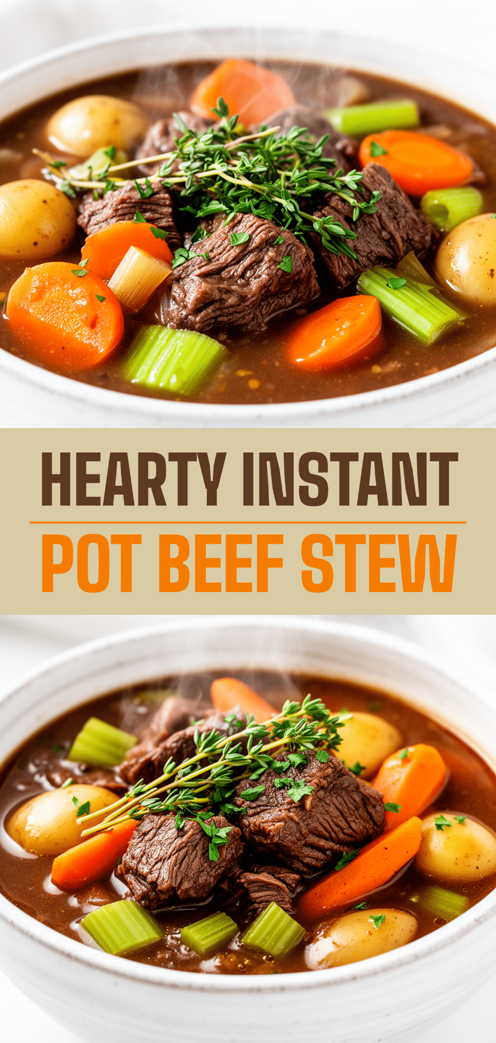 Instant Pot Beef Stew Recipe Easy Tender Vegetables for Busy Weeknights 5 Instant Pot beef stew recipe