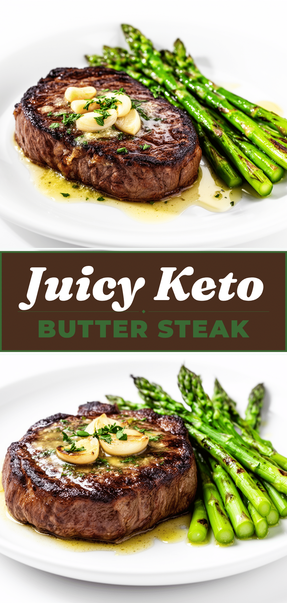 Keto Garlic Butter Steak with Asparagus Easy Weeknight Dinner Recipe 5 keto garlic butter steak with asparagus recipe