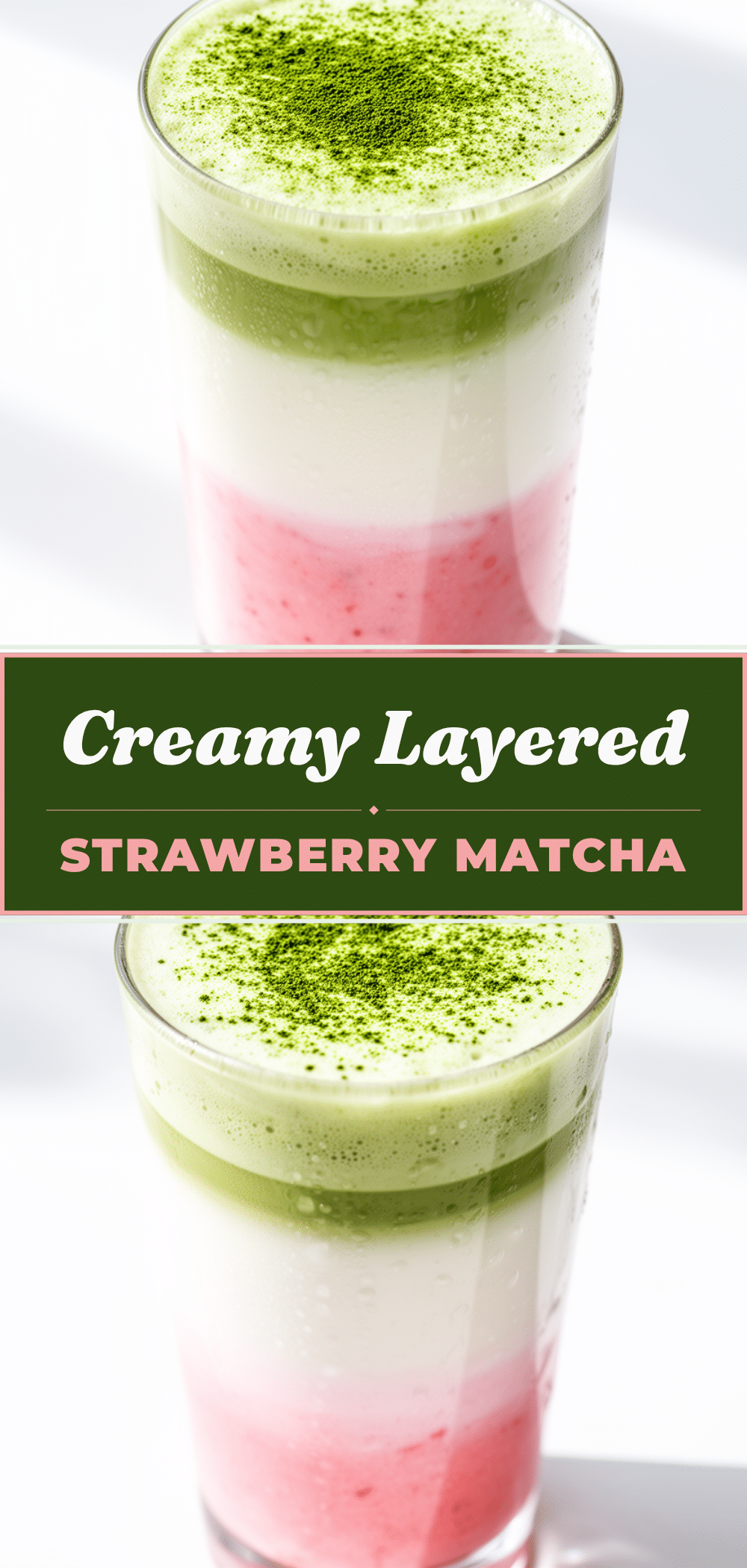 Layered Strawberry Matcha Latte Recipe Easy Perfect Drink to Make on Repeat 5 layered strawberry matcha latte recipe