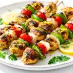 Mediterranean Lemon Herb Grilled Chicken Skewers - featured image