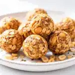 no-bake peanut butter energy balls - featured image