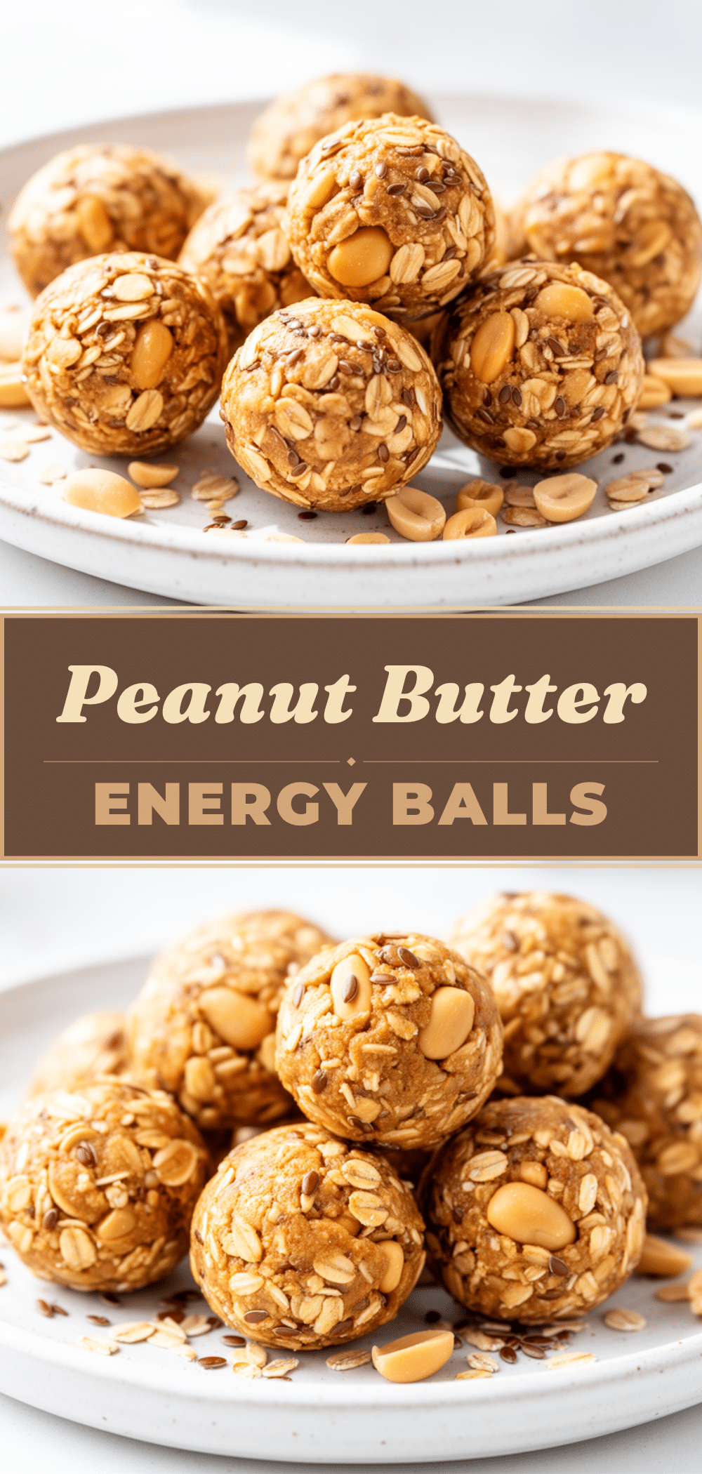 No-Bake Peanut Butter Energy Balls Easy 5-Ingredient Snack Recipe 5 no-bake peanut butter energy balls recipe
