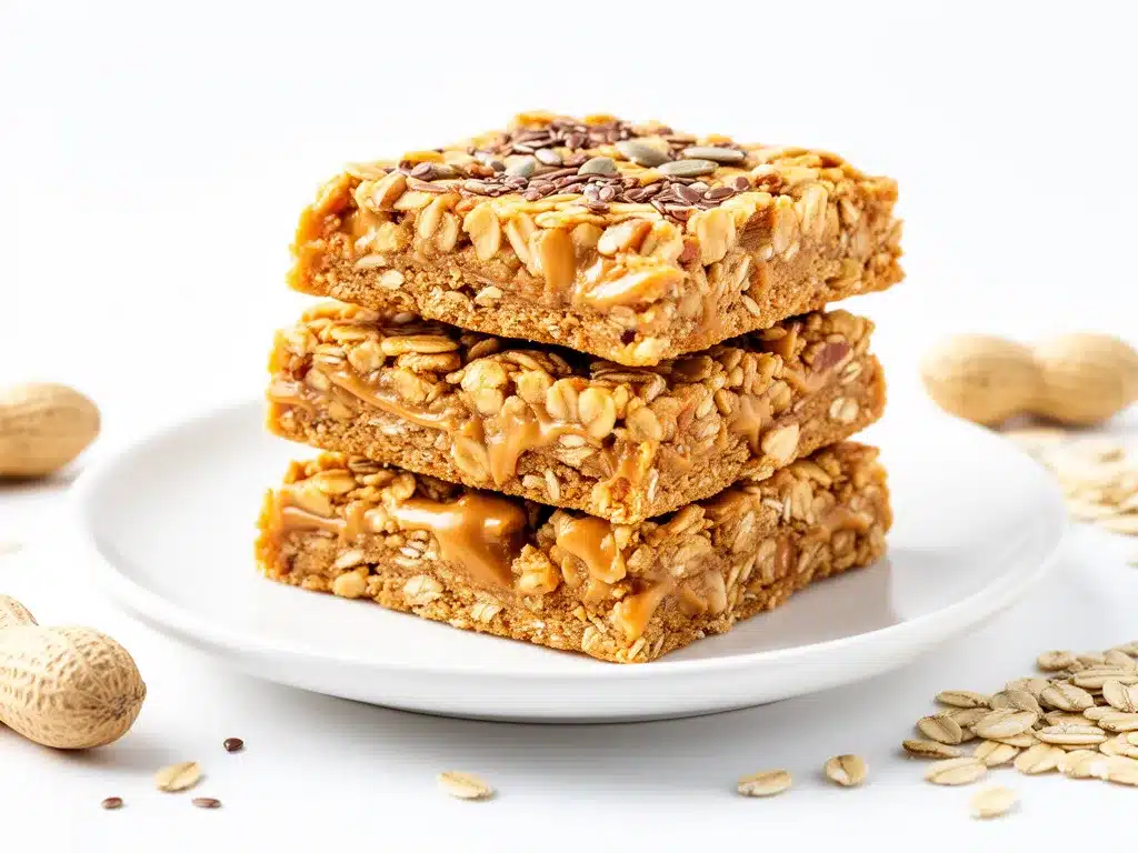No-Bake Peanut Butter Granola Bars Easy Recipe for Busy Weeknights 4 no-bake peanut butter granola bars preparation steps
