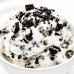 no-churn cookies and cream ice cream - featured image