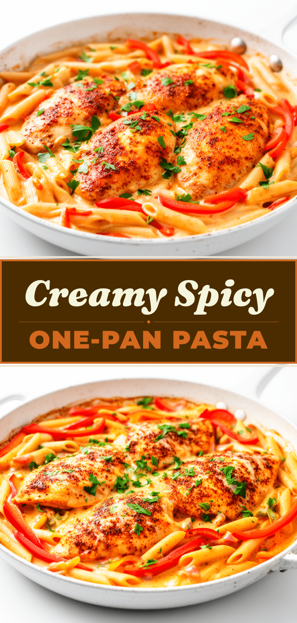One-Pan Creamy Cajun Chicken Pasta Easy Recipe for Busy Weeknights 5 One-Pan Creamy Cajun Chicken Pasta recipe