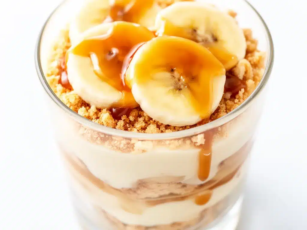 Salted Caramel Banana Pudding Recipe Easy Homemade Dessert Youll Make on Repeat 4 salted caramel banana pudding preparation steps