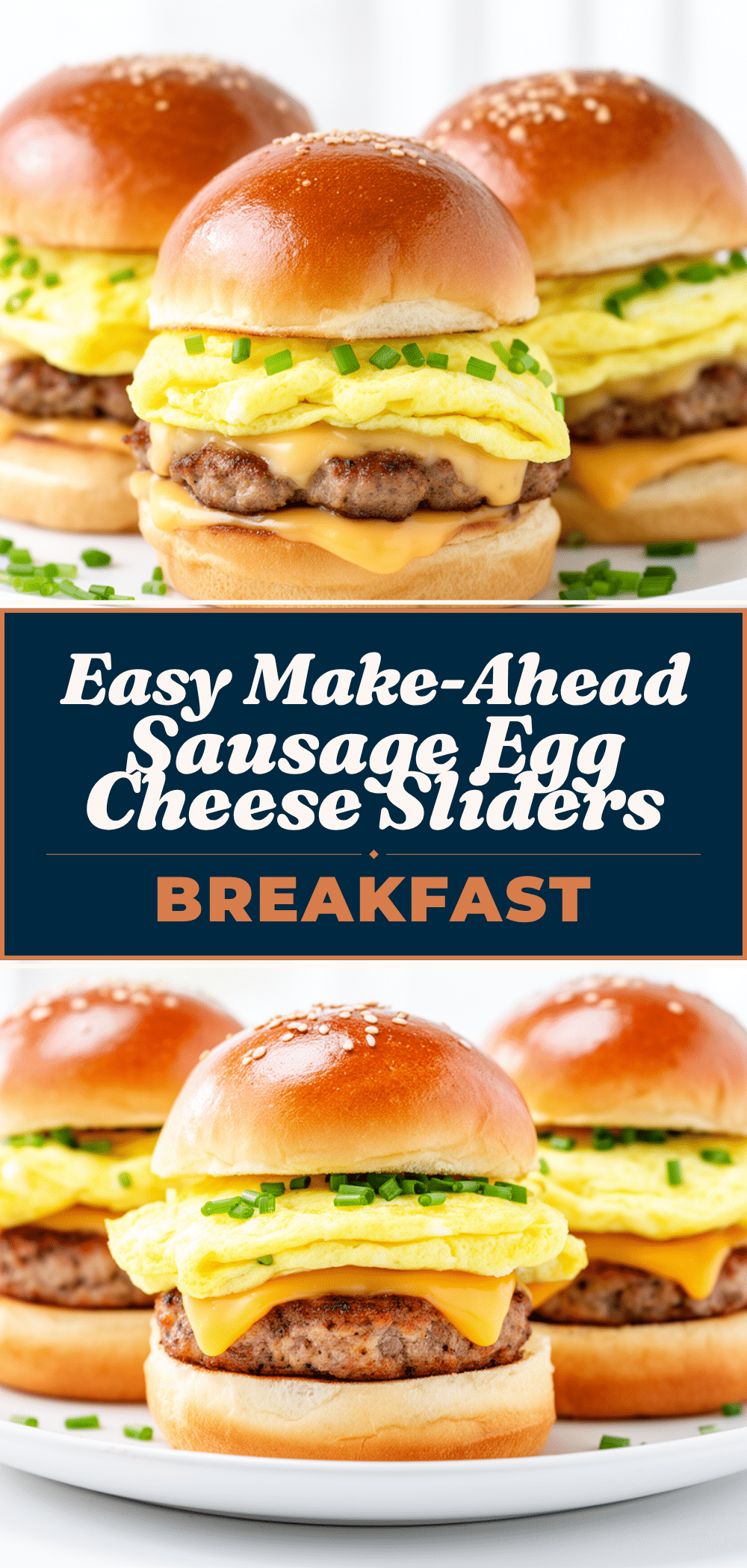 Sausage Egg and Cheese Breakfast Sliders Easy Homemade Recipe with Simple Ingredients 5 sausage egg and cheese breakfast sliders recipe