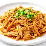 slow cooker honey garlic chicken - featured image