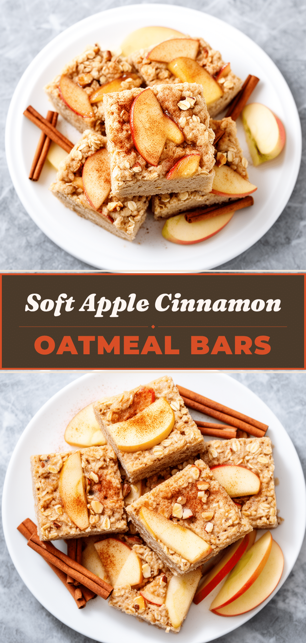Soft Apple Cinnamon Oatmeal Bars Recipe Easy Homemade Snack for Weeknights 5 soft apple cinnamon oatmeal bars recipe