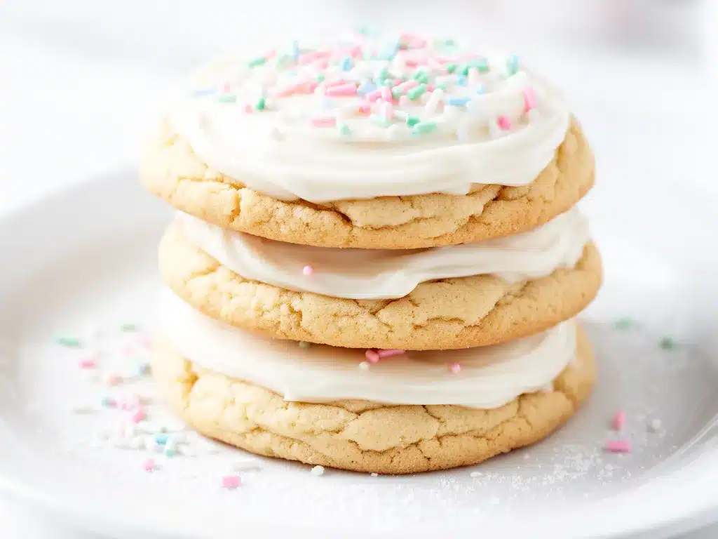 Soft Frosted Sugar Cookies Recipe Easy 5-Ingredient Treat to Make on Repeat 4 soft frosted sugar cookies preparation steps
