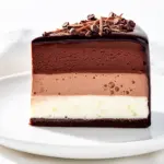 triple chocolate mousse cake - featured image