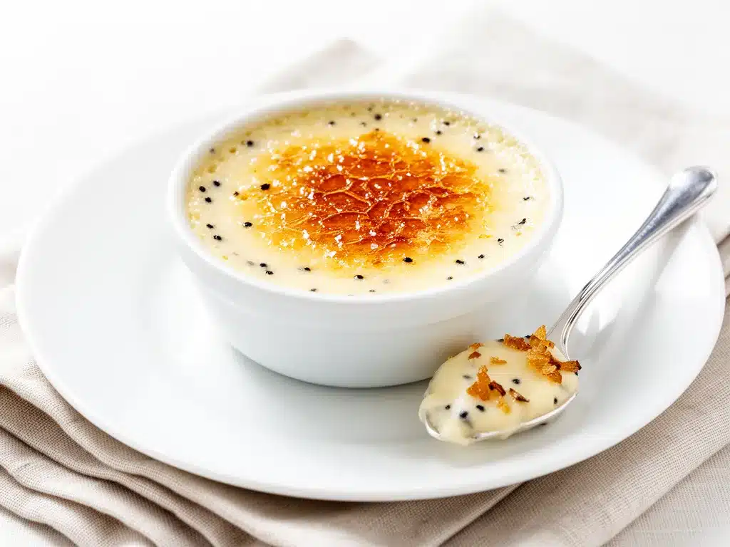 Vanilla Bean Creme Brulee Recipe Easy Homemade Dessert to Make on Repeat 4 vanilla bean crème brûlée recipe preparation steps