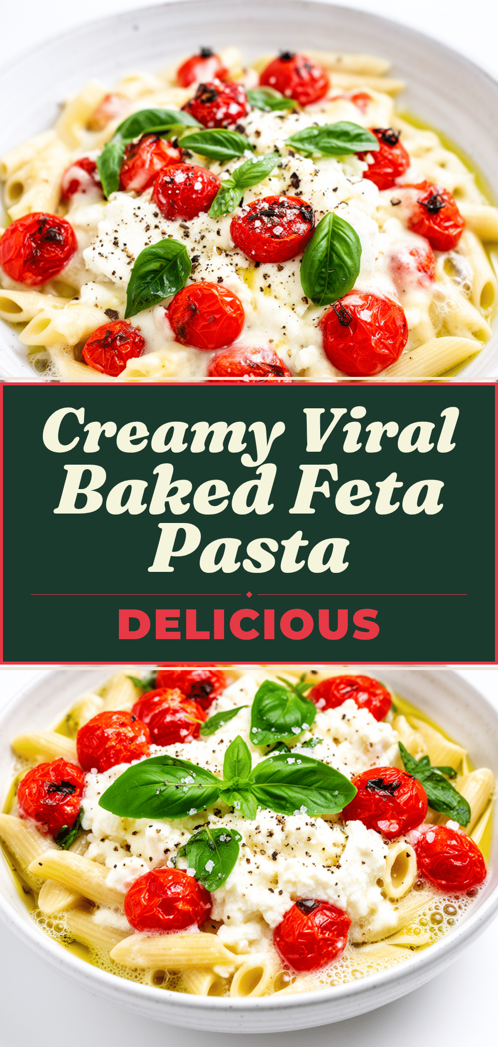 Viral Baked Feta Pasta Recipe Easy 5-Ingredient Dinner Your Family Will Crave 5 viral baked feta pasta recipe